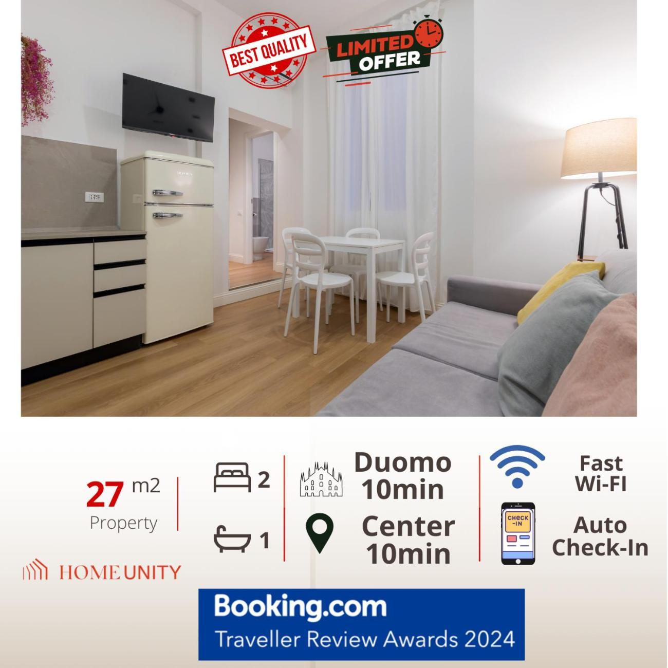 Nuovo Intimo Apt A 10Min Dal Duomo - Homeunity Μιλάνο Εξωτερικό φωτογραφία